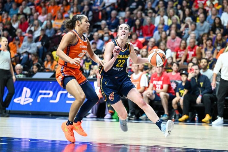 Caitlin Clark, Fever struggle in Game 1 playoff loss to Sun