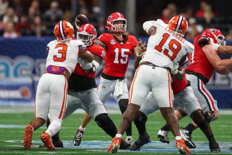 Alabama showdown is why Georgia quarterback Carson Beck made the NFL wait