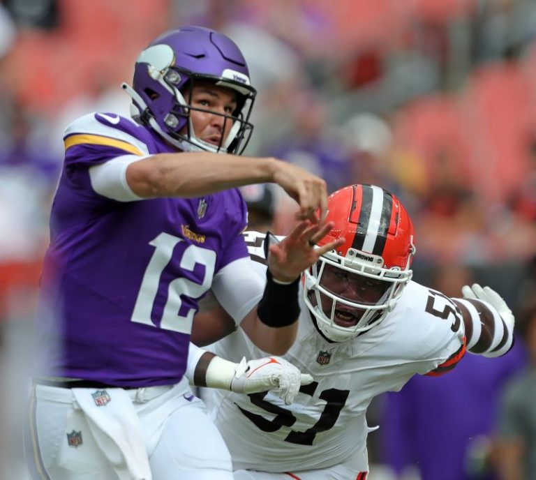 Browns rookie suspended five games following August arrest
