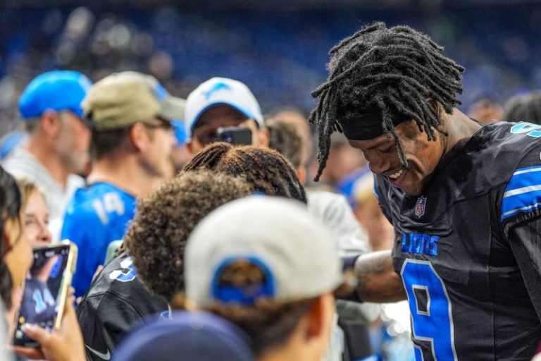 Report: Lions’ Jameson Williams avoided arrest after gun found in car