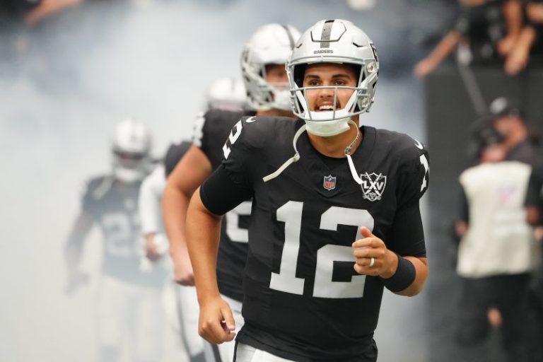 Raiders give Aidan O’Connell another opportunity as QB starter
