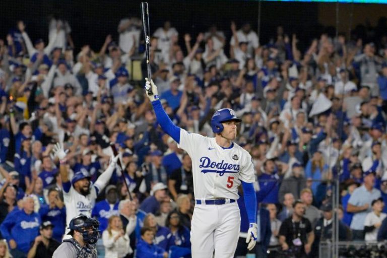 Thrilling World Series opener produces ‘really good’ TV ratings for MLB