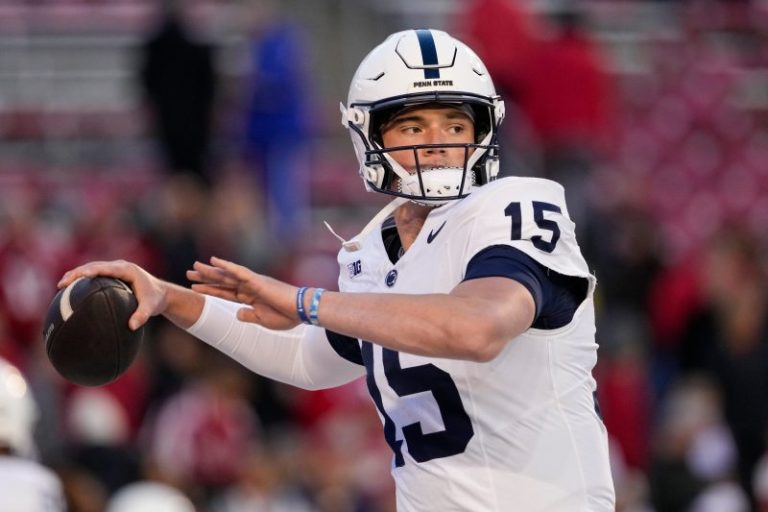 Drew Allar injury: Penn State QB injured before half vs Wisconsin