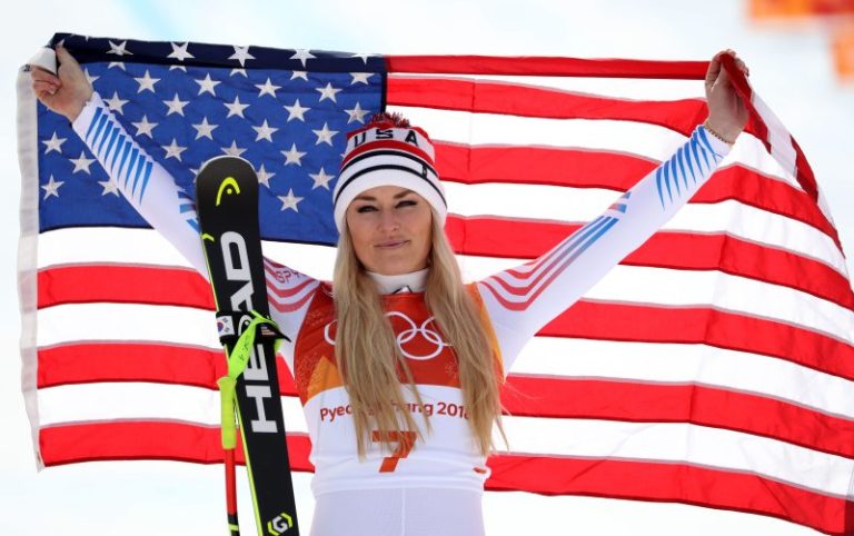 Lindsey Vonn starts skiing comeback bid in first race since unretiring