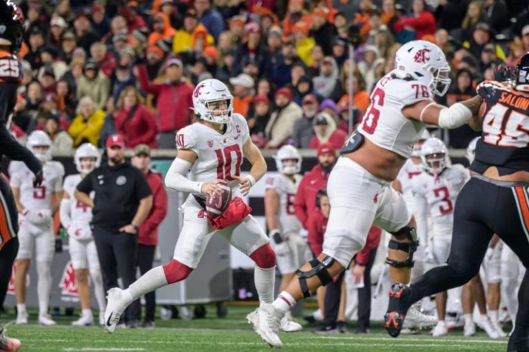 Washington State QB John Mateer to enter transfer portal