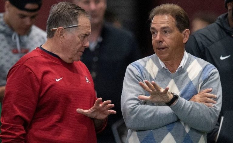 Nick Saban talks about Bill Belichick’s UNC hiring, challenges at hand