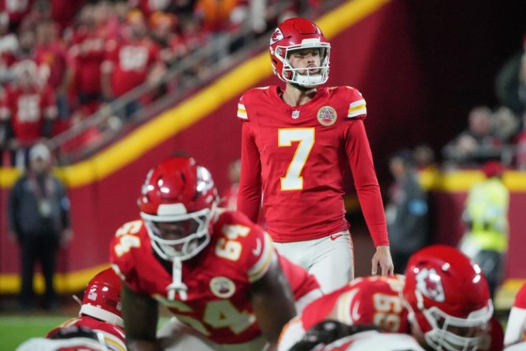 Latest injury updates on Chiefs kicker Harrison Butker