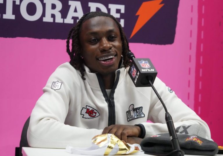 Chiefs rookie on doorstep of Super Bowl win. It started with a text.