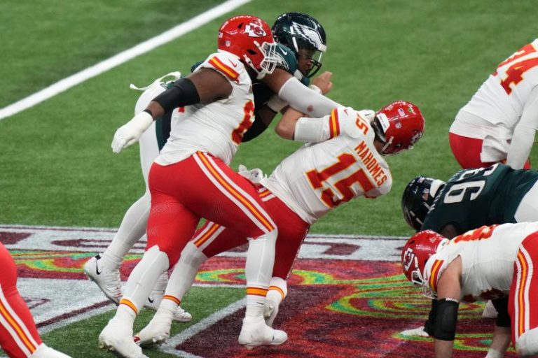 Patrick Mahomes took the blame but offensive line was the problem