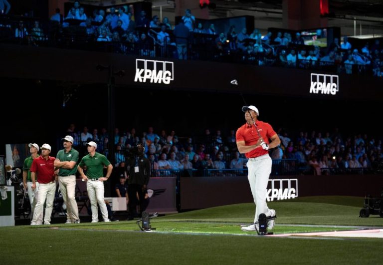 Tiger Woods will participate in a TGL match on Tuesday