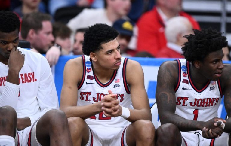Rick Pitino defends sitting RJ Luis late St. John’s loss to Arkansas