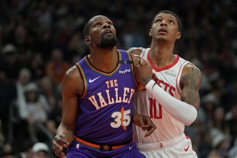 Kevin Durant injury update: Suns star suffers left ankle sprain vs. Rockets