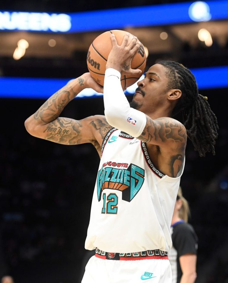 Watch: Ja Morant changes 3-point celebration after being fined by NBA