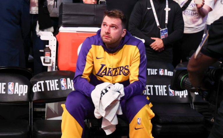 Luka Doncic brought to tears watching tribute video in Dallas return