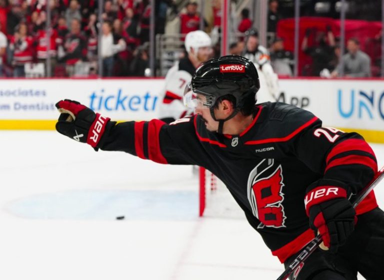 Hurricanes take 2-0 NHL playoff series lead over Devils