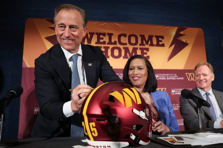 ‘Let’s come home’: Commanders announce deal for new stadium in DC