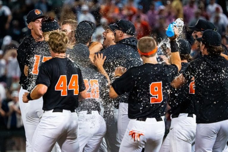 Watch: Gavin Turley delivers walk-off win for Oregon State at CWS