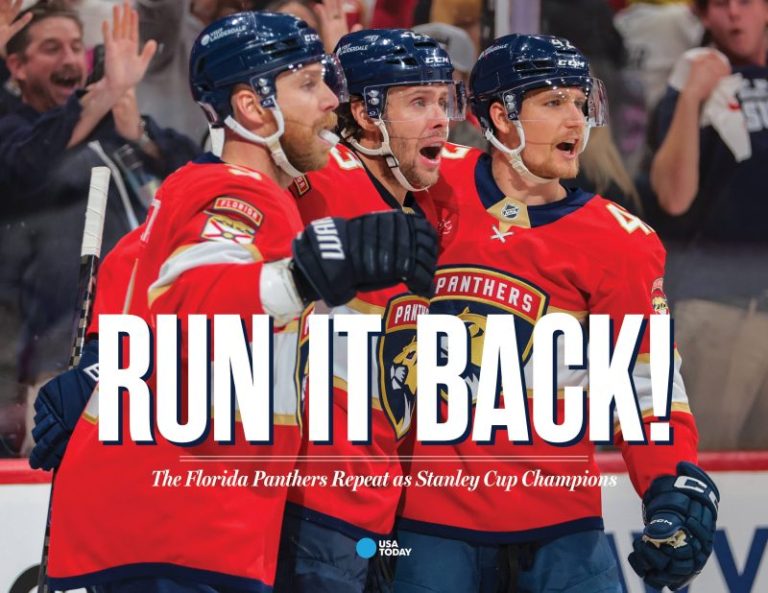 Commemorate Florida Panthers’ back-to-back Cups with our hardcover book