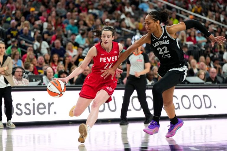 Las Vegas Aces rally past Caitlin Clark, Fever: Highlights, recap