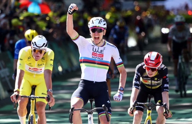 Tadej Pogacar wins Tour de France Stage 4, yellow jersey in reach