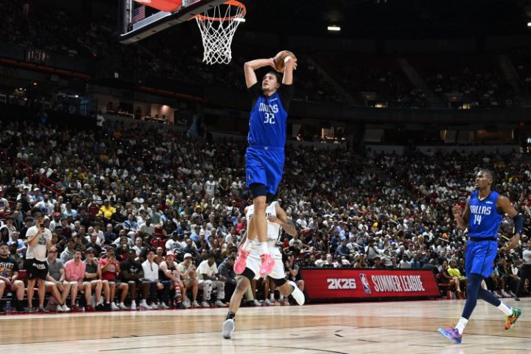 Cooper Flagg scores 31 for Mavericks in NBA Summer League game