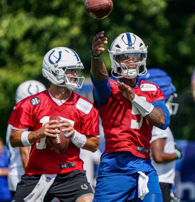 Colts QB competition: Anthony Richardson vs. Daniel Jones heats up
