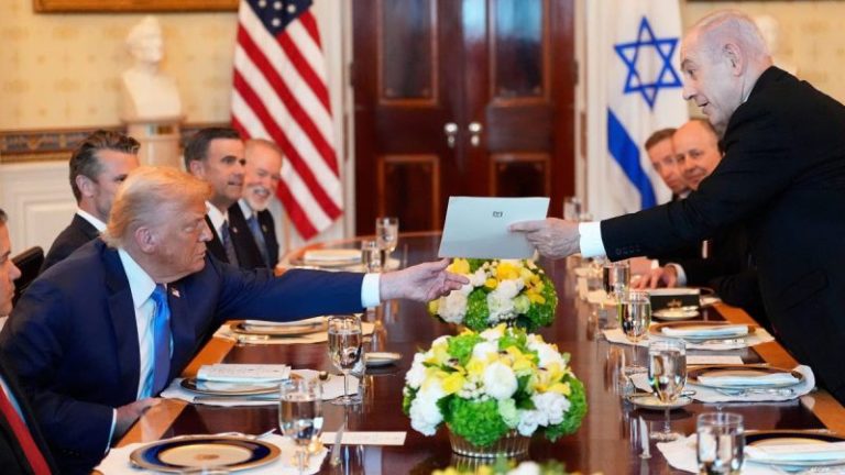 Trump and Netanyahu celebrate ‘historic victory’ against Iran, eye future Middle East peace