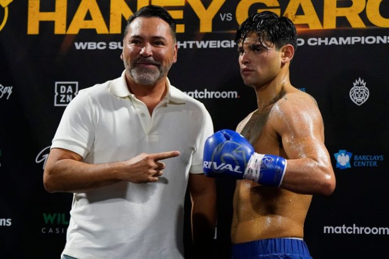 Ryan Garcia on Oscar De La Hoya: ‘No loyalty or respect’