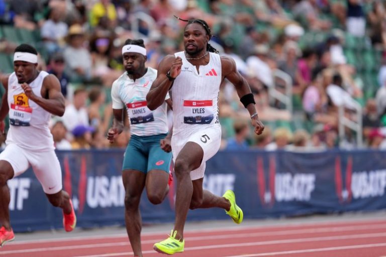 Noah Lyles taunted Kenny Bednarek as he won 200