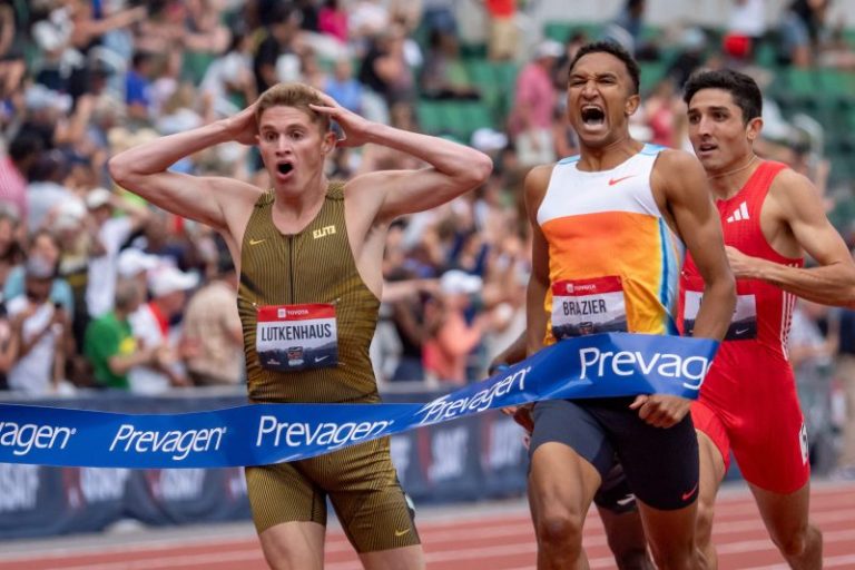 Cooper Lutkenhaus, 16, makes U.S. history in 800m