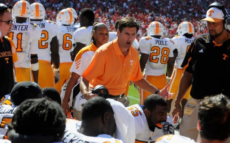 Former Tennessee football coach hoping for better outcome in Georgia Senate race