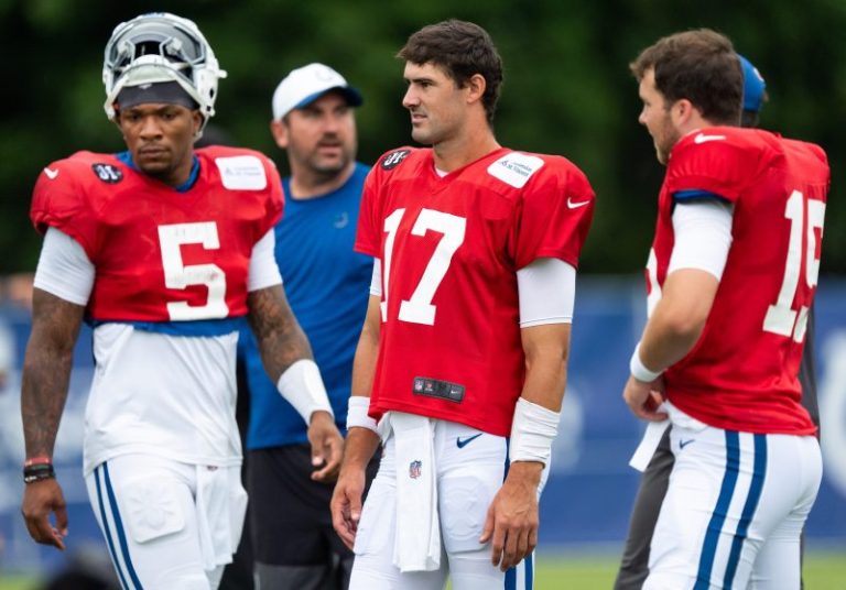 Colts list two players as starting quarterback