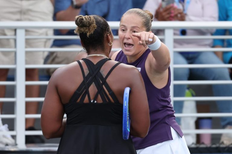 Taylor Townsend, Jelena Ostapenko get in heated argument after match