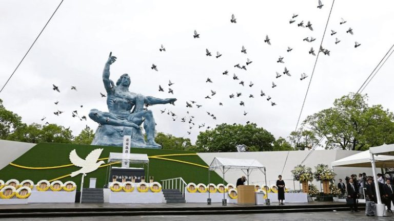 Nagasaki mayor issues chilling warning on 80th anniversary of atomic bombing