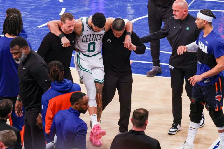 Jayson Tatum hasn’t ruled out return this season after Achilles injury