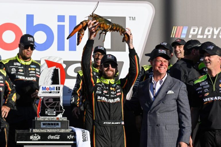 Blaney wins NASCAR playoff race at New Hampshire: Highlights, results