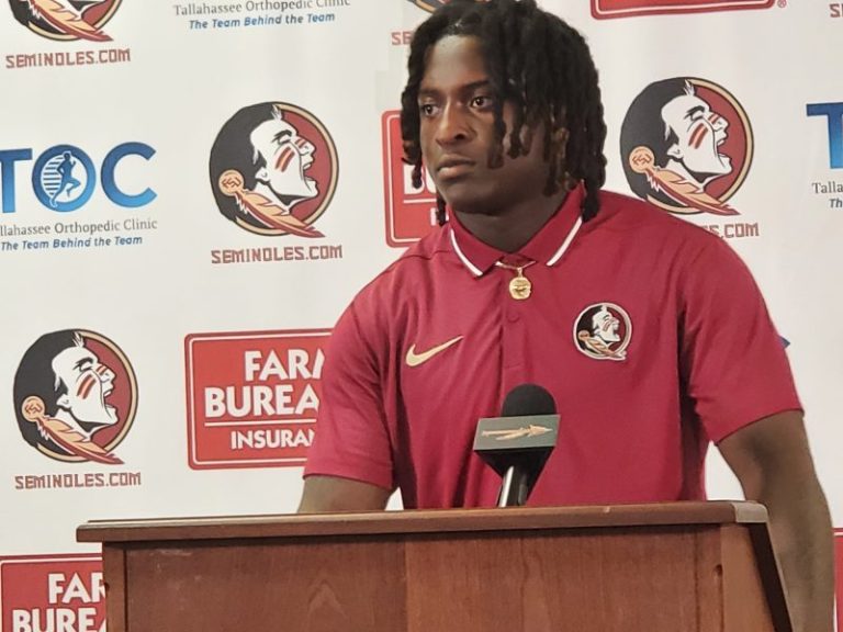 Florida State LB released from hospital month after he was shot