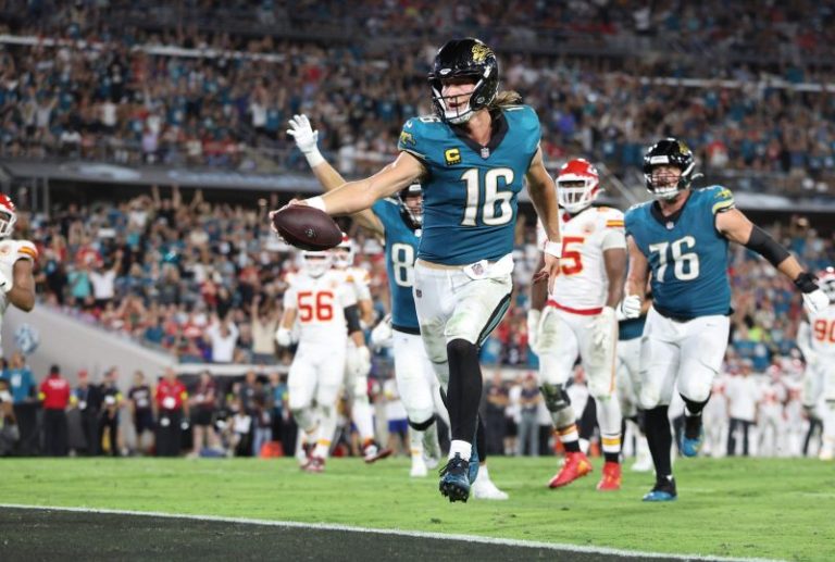 Trevor Lawrence describes game-winning stumble-score as ‘sheer panic’