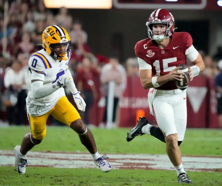Alabama vs LSU score, live updates, stats for Week 11 SEC game