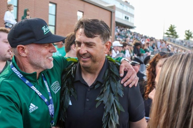 Ex-Ohio football coach Brian Smith fired over affair with undergrad student