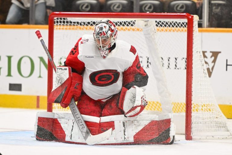 Hurricanes goalie to have season-ending surgery