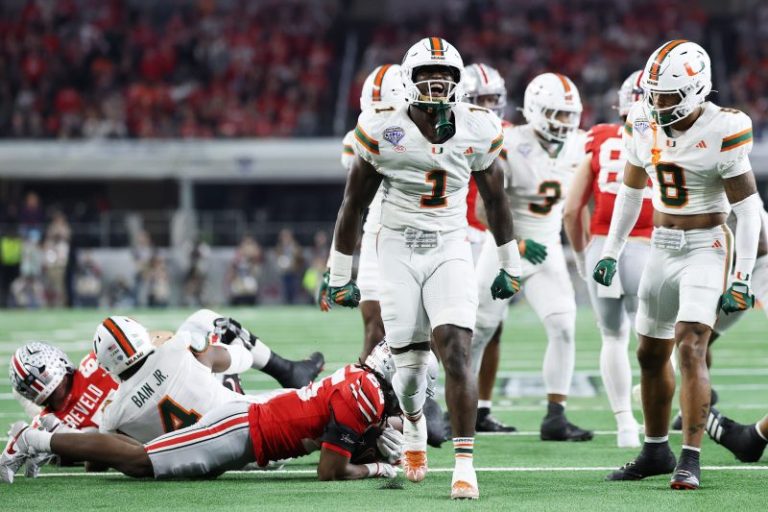 Miami ready for CFP title run after Ohio State upset. ‘This is our moment’