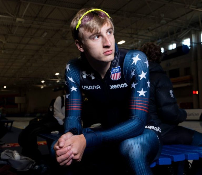 This US speedskater is coming for Winter Olympics history
