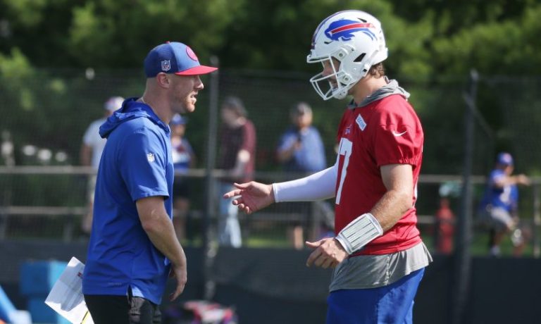 Josh Allen among winners as Bills hire head coach Joe Brady